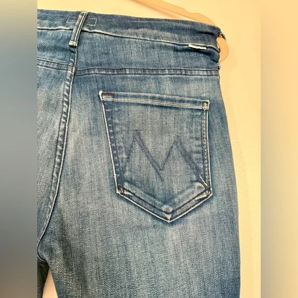 MOTHER The Pixie Ankle Frayed Jeans